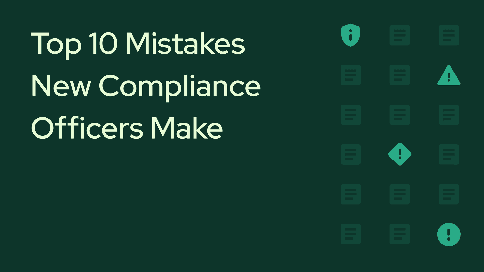 Top 10 Mistakes New Compliance Officers Make in Regulatory Reporting