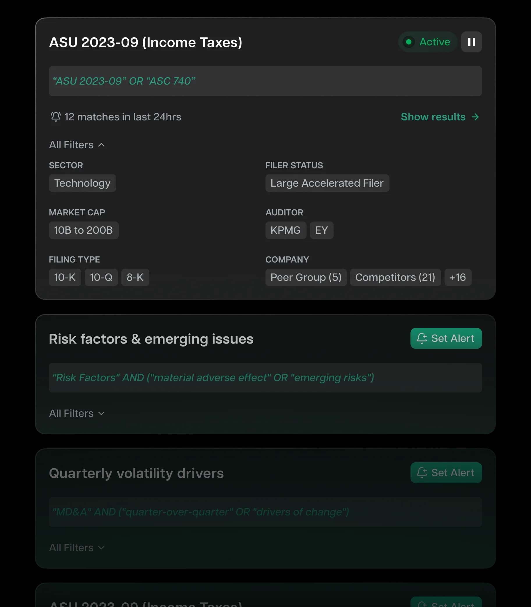 Monitor disclosure and regulatory changes