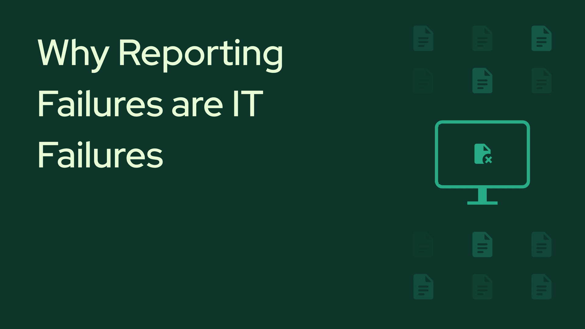 The SEC Doesn’t Care About Your Jira Ticket: Why Reporting Failures are IT Failures