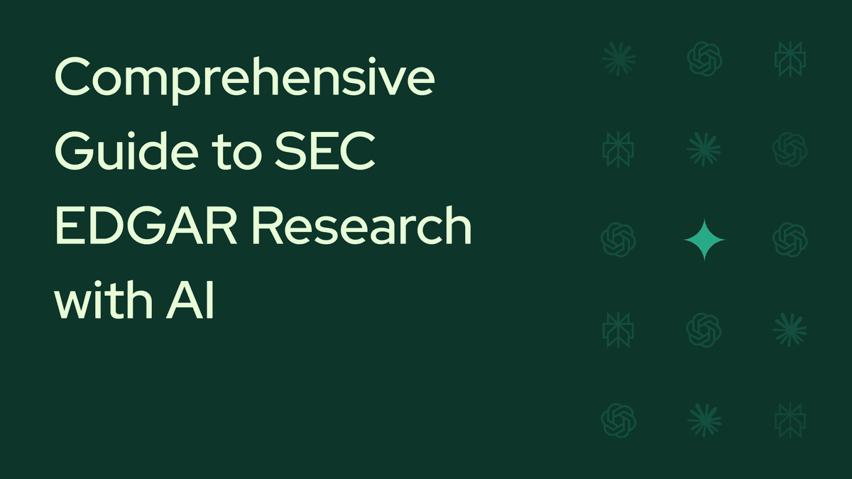Edgar Path Comprehensive Guide to SEC EDGAR Research with AI | Finrep Blog