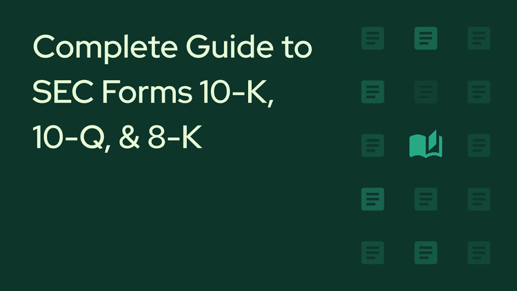 Sec Quick Code Reference Guide Complete Guide to SEC Forms 10-K, 10-Q, and 8-K | Finrep Blog