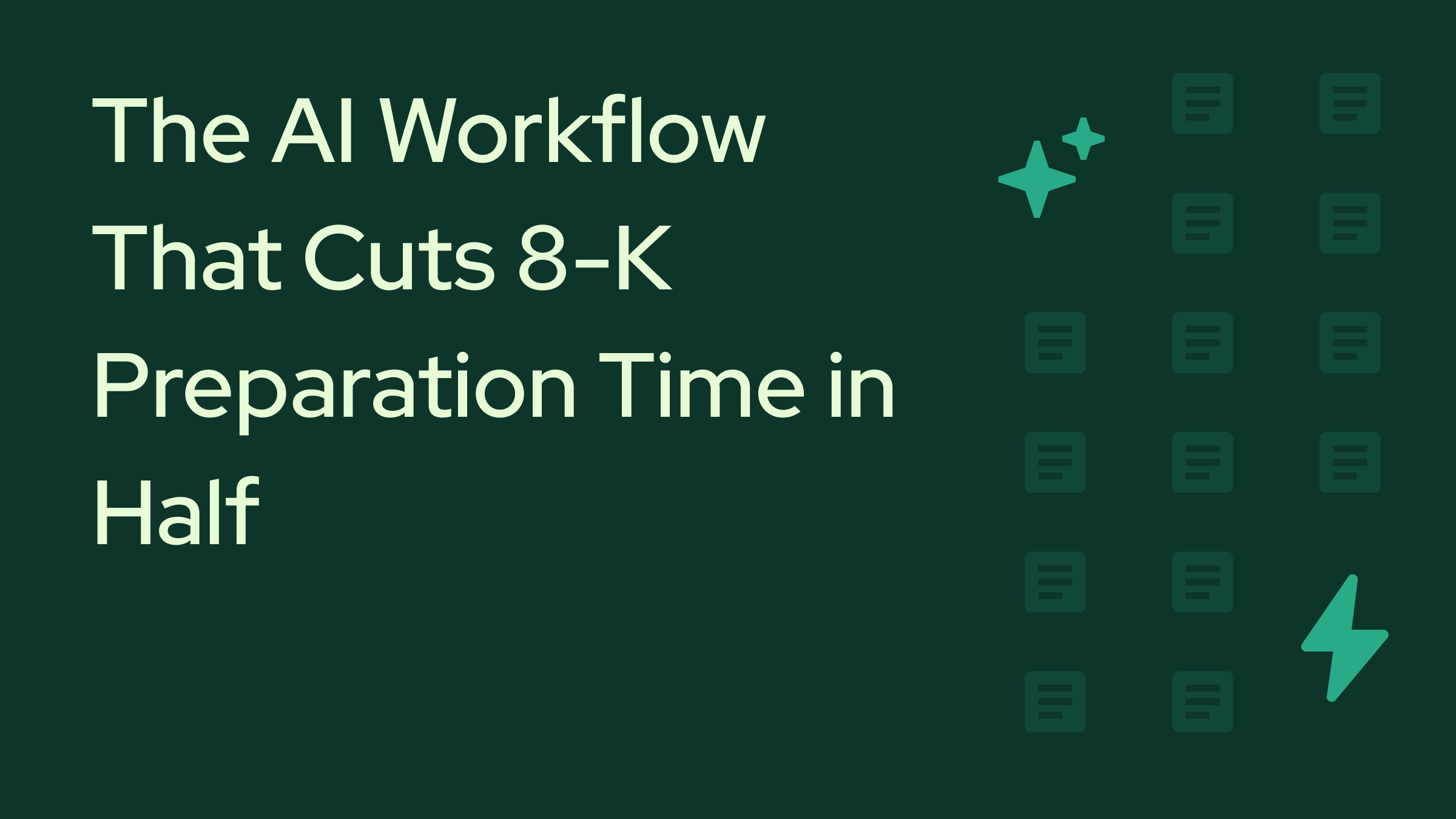 From Draft to Filed: The AI Workflow That Cuts 8-K Preparation Time in Half